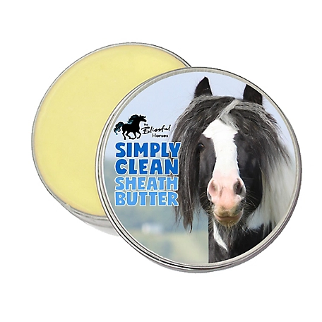 The Blissful Dog Sheath Cleaning Butter for Horses, 4 oz. Tin