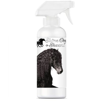 The Blissful Dog Shine-On + Sheen Dog Horse Mane & Tail Conditioner & De-Tangling Spray