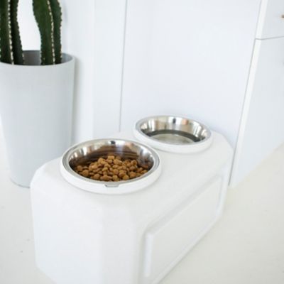 Image showing 6 th Gamma2 12-Cup Gamma Elevated Storage Dog Feeder Set with 2 Bowls