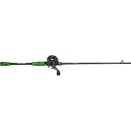 Lunkerhunt Green Camo , 6 ft. 8 in. Sublime Baitcaster Rod Combo - Right Handed, BCCOMSUB01