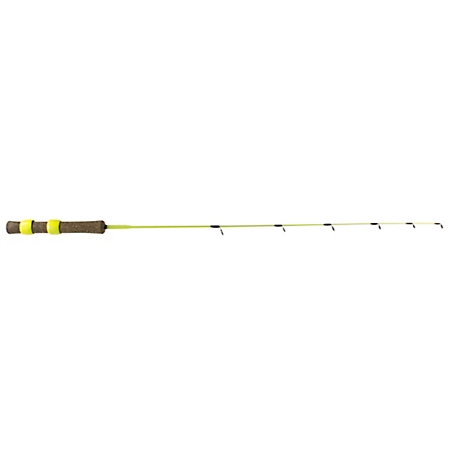 Lunkerhunt Fluorescent Yellow 30in. First Ice Rod