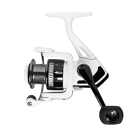 Lunkerhunt White 7 in. Aux Spinning Rod Combo, SAUXCOM03