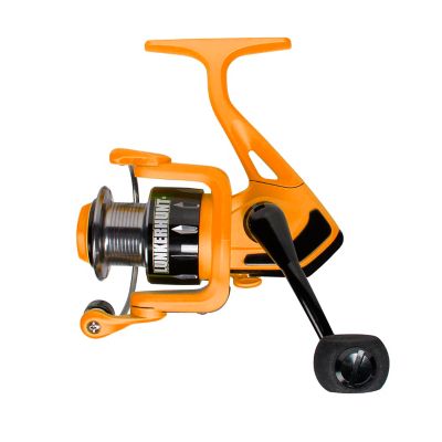 Lunkerhunt 7 ft. Medium Orange Aux Spinning Rod Combo, SAUXCOM06