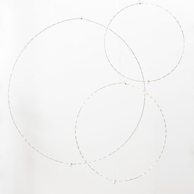 Everlasting Glow Set of 3 Whimsical Rings, Warm White Battery Operated Led