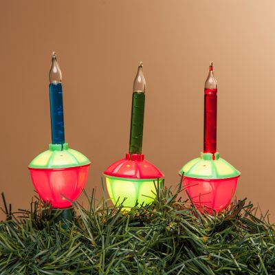 GIL Retro Multicolor Bubble Vintage Christmas Lights, Set of 2