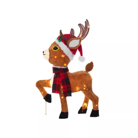 EverStar Plush Reindeer Sculpture Rain Barrels