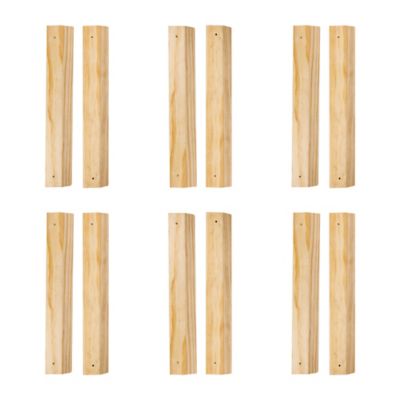 Walnut Hollow 12 in. Hanging Cleat Sets (6 Pack)