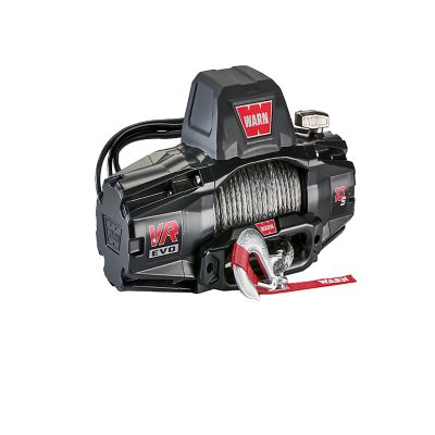 Image showing  12V Electric VR10-S Truck/SUV/Jeep Winch, 10,000 lb. Capacity, Synthetic Rope