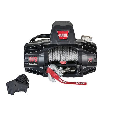 Image showing  12V Electric VR10-S Truck/SUV/Jeep Winch, 10,000 lb. Capacity, Synthetic Rope