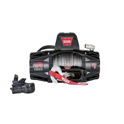 Image showing  12V Electric VR10-S Truck/SUV/Jeep Winch, 10,000 lb. Capacity, Synthetic Rope
