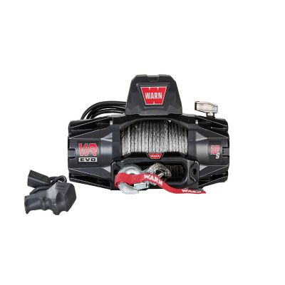 Image showing  12V Electric VR12-S Truck Winch, 12,000 lb. Capacity, Synthetic Rope