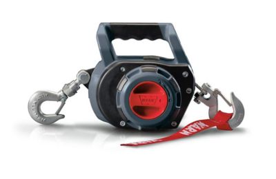 Warn Drill Winch with Synthetic Rope and Hawse Fairlead, 101575