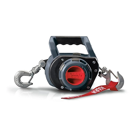 Warn Drill Winch with Synthetic Rope and Hawse Fairlead, 101575