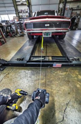 Image showing  Drill Winch with Synthetic Rope and Hawse Fairlead