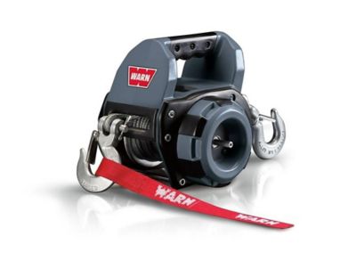 Warn Portable Drill Winch with Steel Rope and Hawse Fairlead, 101570