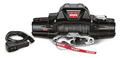 Warn Zeon 10-S Recovery Winch with Spydura Synthetic Rope, 89611