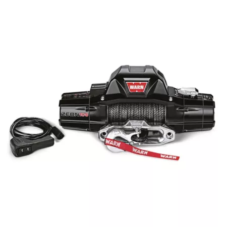 Warn Zeon 10-S Recovery Winch with Spydura Synthetic Rope 89611 Truck & SUV Winches