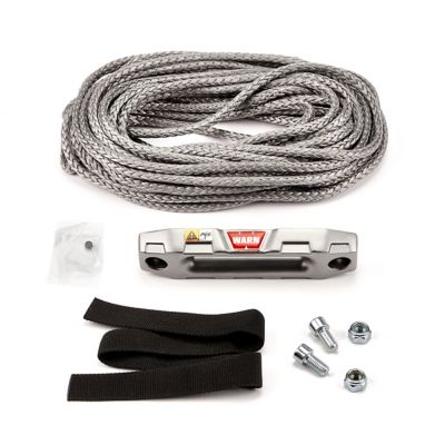 Warn Synthetic Rope Upgrade Kit For Warn VRX 4500, AXON 4500, AXON 5500 Winches, 100970