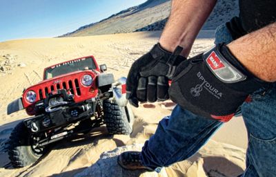 Image showing  Synthetic Leather Gloves, Size XL, 88895