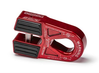 Image showing  Winch Cable Shackle Mount FlatLink E - Red, 0008001