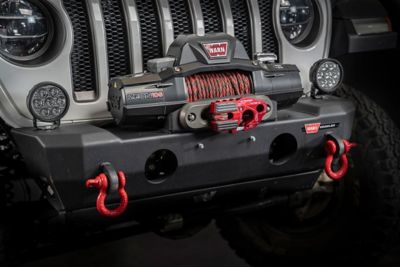 Factor 55 Ultra Hook Winch Clevis Hook with Shackle Pin Mounting Hole-Red, 16,000 lb. Capacity