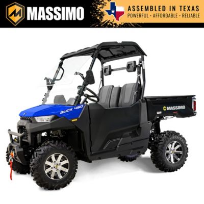 Massimo Buck 450 Side by Side UTV/ATV, 7 in. Touchscreen