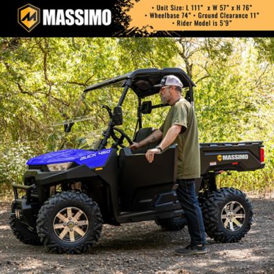 Image showing  Buck 450 Side by Side UTV/ATV, 7 in. Touchscreen