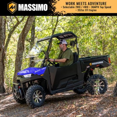 Image showing  Buck 450 Side by Side UTV/ATV, 7 in. Touchscreen