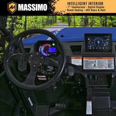 Image showing  Buck 450 Side by Side UTV/ATV, 7 in. Touchscreen