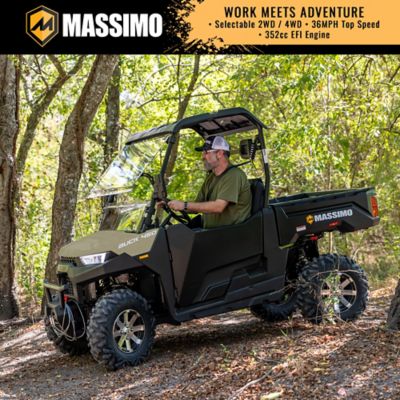 Image showing  Buck 450 Side by Side UTV/ATV, 7 in. Touchscreen