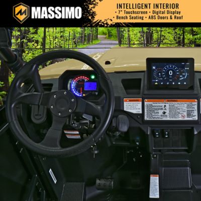 Image showing  Buck 450 Side by Side UTV/ATV, 7 in. Touchscreen