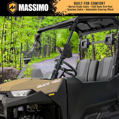 Image showing 5 th Massimo Buck 450 Side by Side UTV/ATV, 7 in. Touchscreen