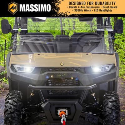 Image showing 6 th Massimo Buck 450 Side by Side UTV/ATV, 7 in. Touchscreen