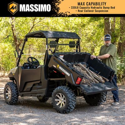 Image showing 7 th Massimo Buck 450 Side by Side UTV/ATV, 7 in. Touchscreen