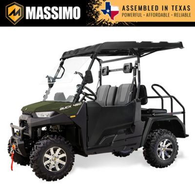 Massimo Buck 450X Side by Side UTV/ATV, 7 in. Touchscreen