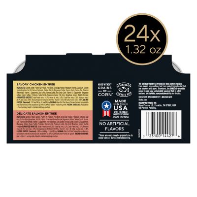 Image showing  Perfect Portions Kitten Wet Cat Food Variety pk., 2.6 oz. Twin-Pack Tray, 24 Count