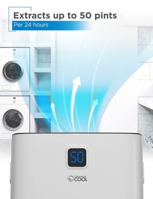 Image showing  50 pt. Dehumidifier with Built-In Pump, 4,500 sq. ft.