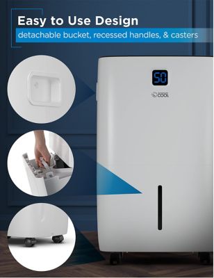 Image showing  50 pt. Dehumidifier with Built-In Pump, 4,500 sq. ft.