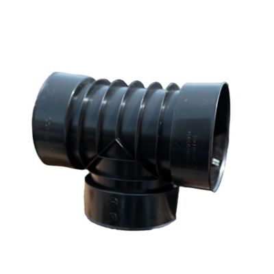 Image showing  4 in. HDPE Tee Single Wall, T4SW