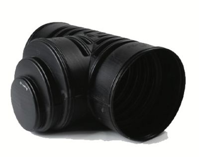 Neat Distributing 6 in. HDPE Blind Tee