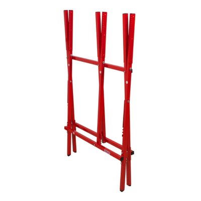 Image showing  Steel Log Saw Horse, Foldable and Adjustable, 10.5 in. Log Capacity