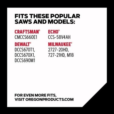 Image showing  16 in. Chainsaw Bar and R56 Chain Combo, 3/8 in. Pitch, 0.043 in. ga., 56 Drive Links