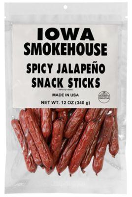 Iowa Smokehouse Snack Sticks Spicy Jalapeno, 12 oz., IS-SNK12S