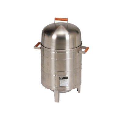 Image showing  351 sq. in. Stainless Steel Charcoal Water Smoker