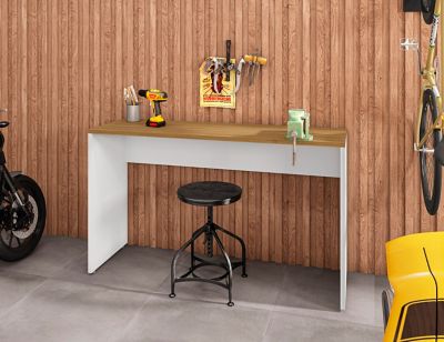 Image showing  Eiffel Modern Garage Desk, White