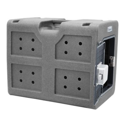 Image showing  G3 23 in. L x 16 in. W x 18.75 in. H Framed-Door Dog Kennel with Dakota Guard Antimicrobial, Dark Granite