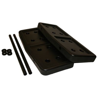 Image showing  Forever Insert Kennel Divider with Dakota Guard Antimicrobial, Black/X-Large