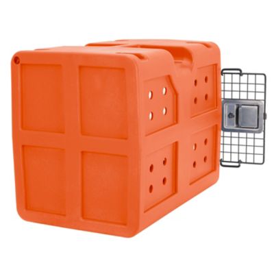 Image showing  G3 1-Door Polyethylene Dog Kennel, 23 in. L x 16 in. W x 18.75 in. H, Orange