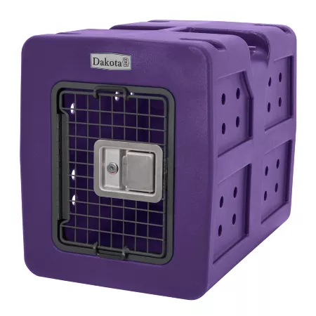 Dakota 283 G3 1-Door Polyethylene Dog House 23 in L x 16 in W x 18.75 in H Purple Plastic Crates