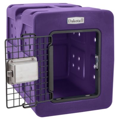 Image showing  G3 1-Door Polyethylene Dog Kennel, 23 in. L x 16 in. W x 18.75 in. H, Purple